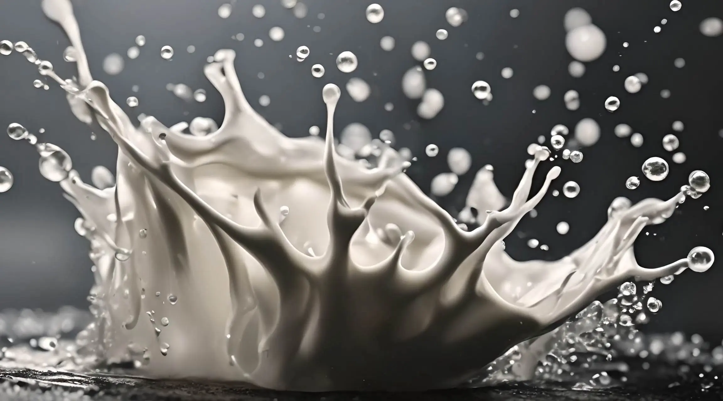 Milk Splash Animation